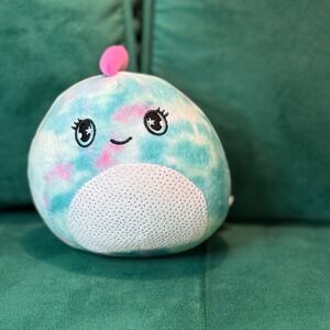Squishmallows Narwhal Plush Tie Dye Stuffed Animal Toy‎ Kids Gift 5 inch